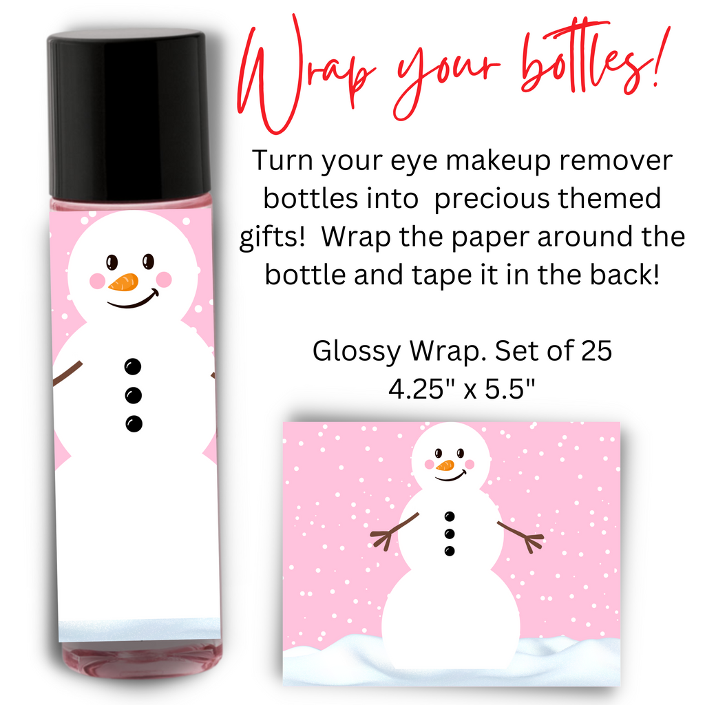Snowman Bottle Wrap