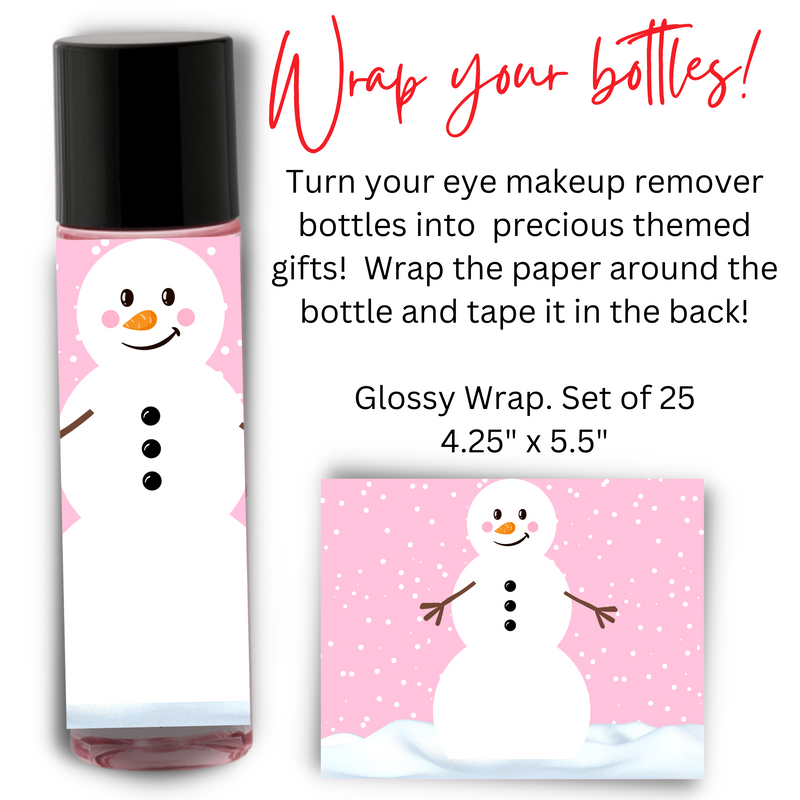 Snowman Bottle Wrap