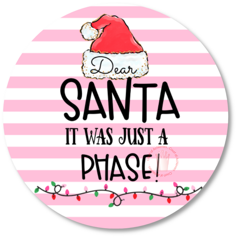 Dear Santa Sticker