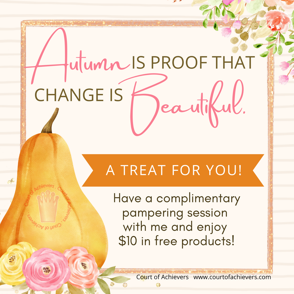 Autumn Blessings Chat Card