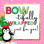Clearance BOW-tifully Wrapped Chat Card