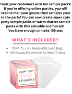 Beauty Experience & Cello Bag Bundle