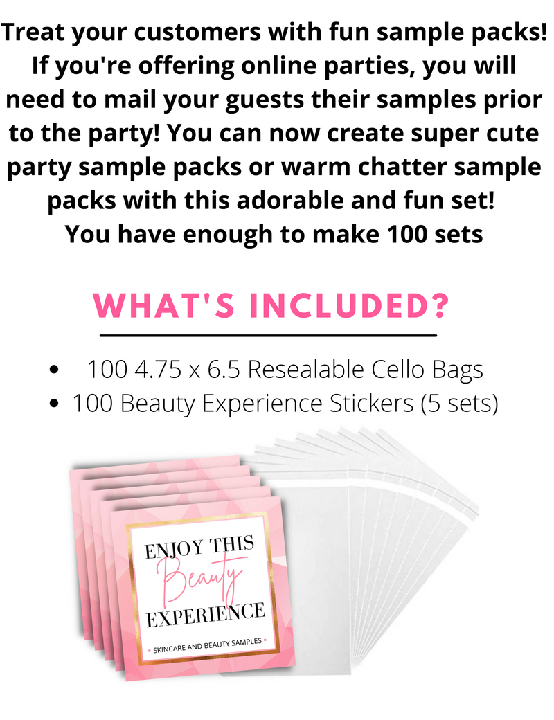 Beauty Experience & Cello Bag Bundle