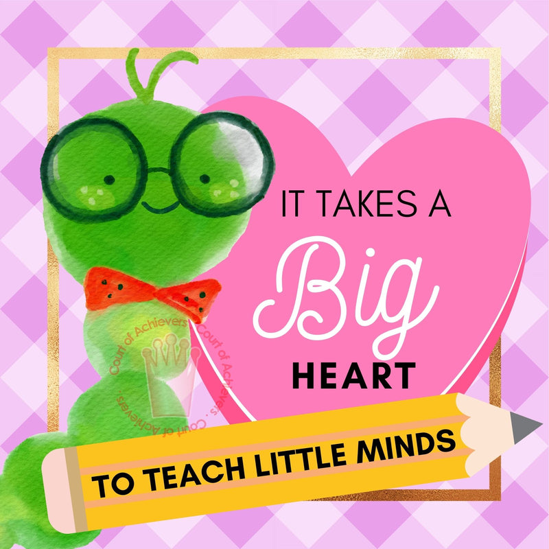 Teacher Appreciation Chat Card