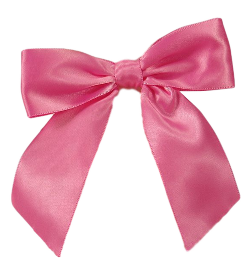 Satin Twist Tie Bows