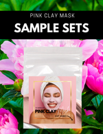 Pink Clay Mask Sample Set