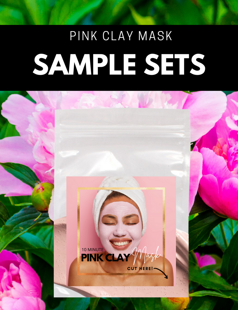 Pink Clay Mask Sample Set