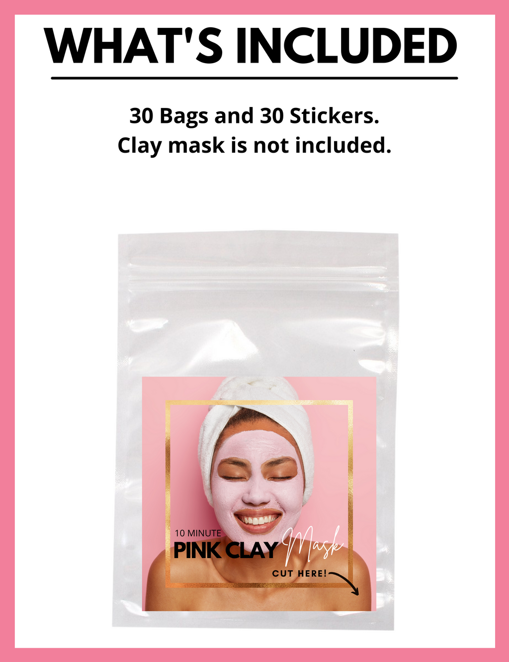 Pink Clay Mask Sample Set