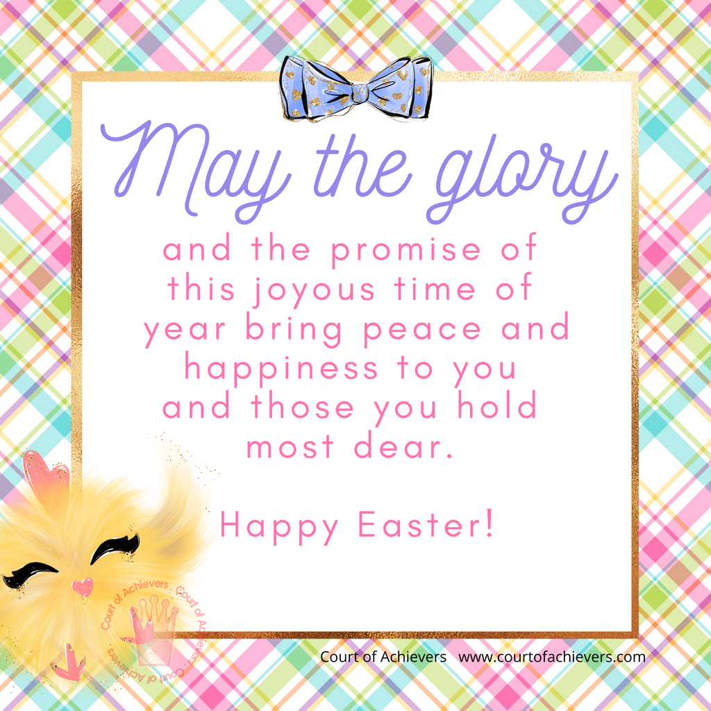 Easter Blessing Chat Card