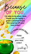 Lucky You Scratch-Off Cards