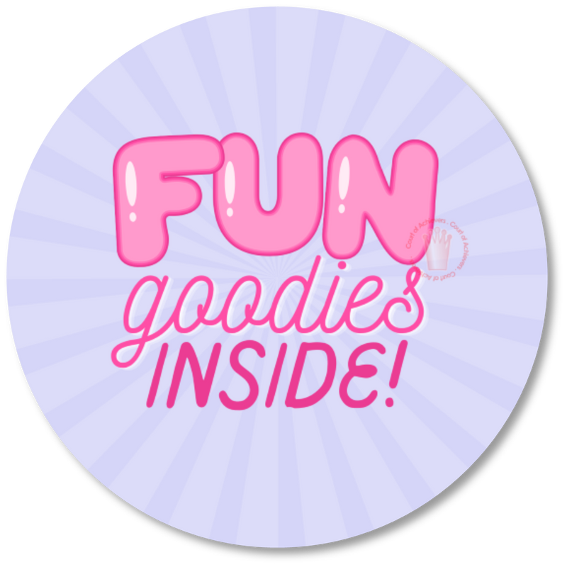 Fun Goodies Inside Sticker