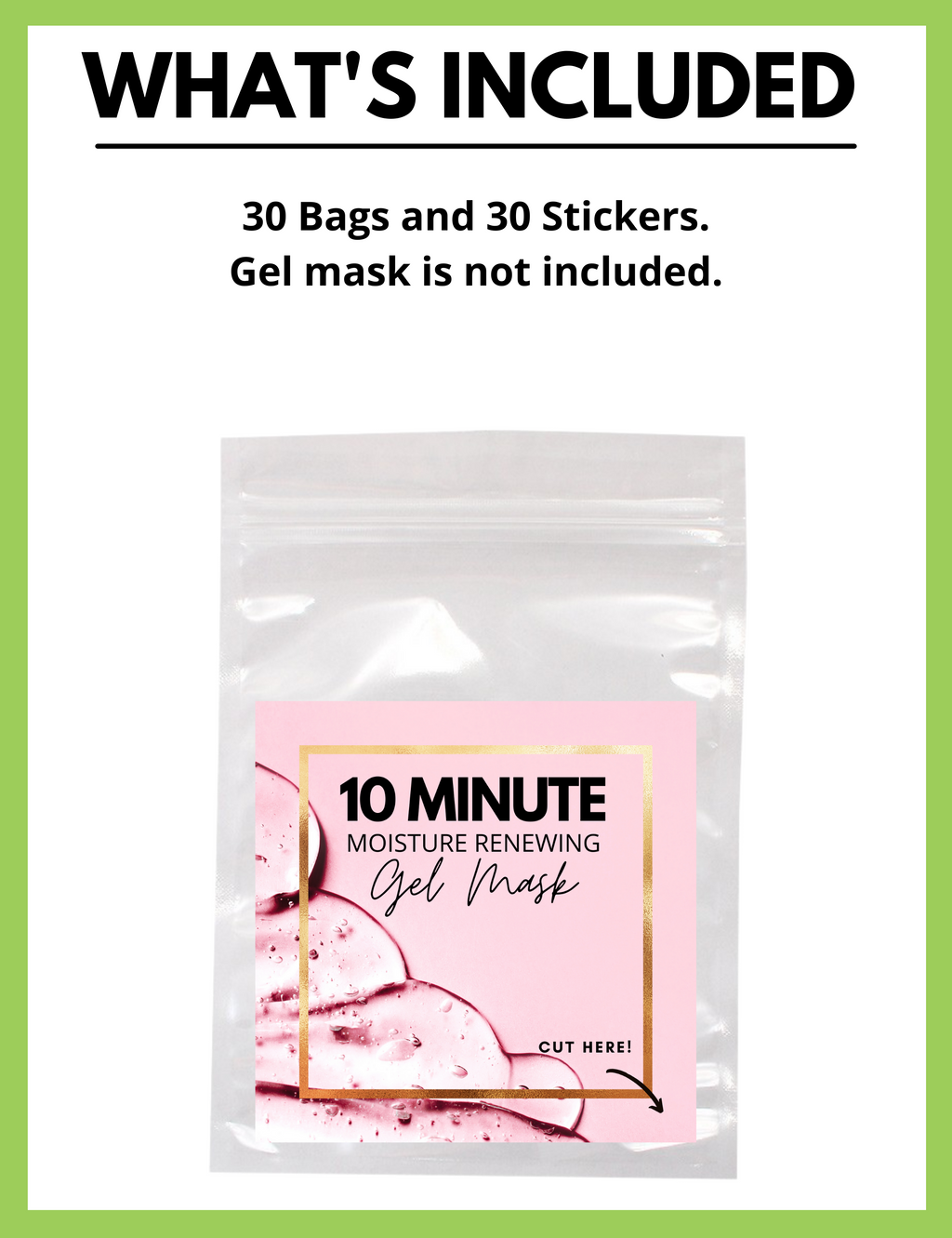 Gel Mask Sample Set