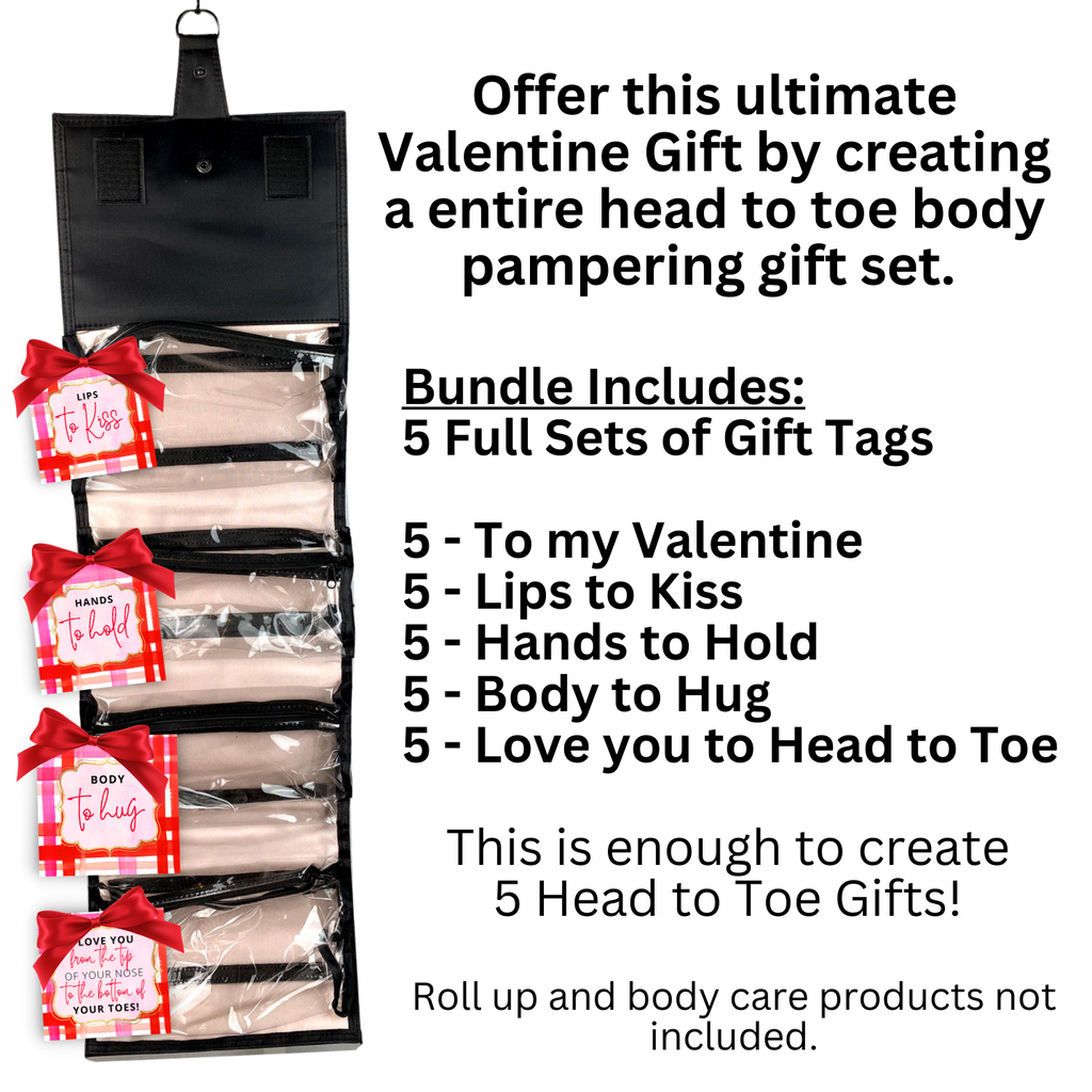 Valentine Roll-Up Tags