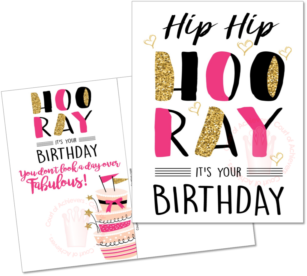 Hip Hip Hooray!