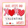 Hugs & Kisses Chat Card