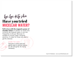 Micellar Water Postcard