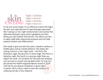 Skin Cycling Postcard
