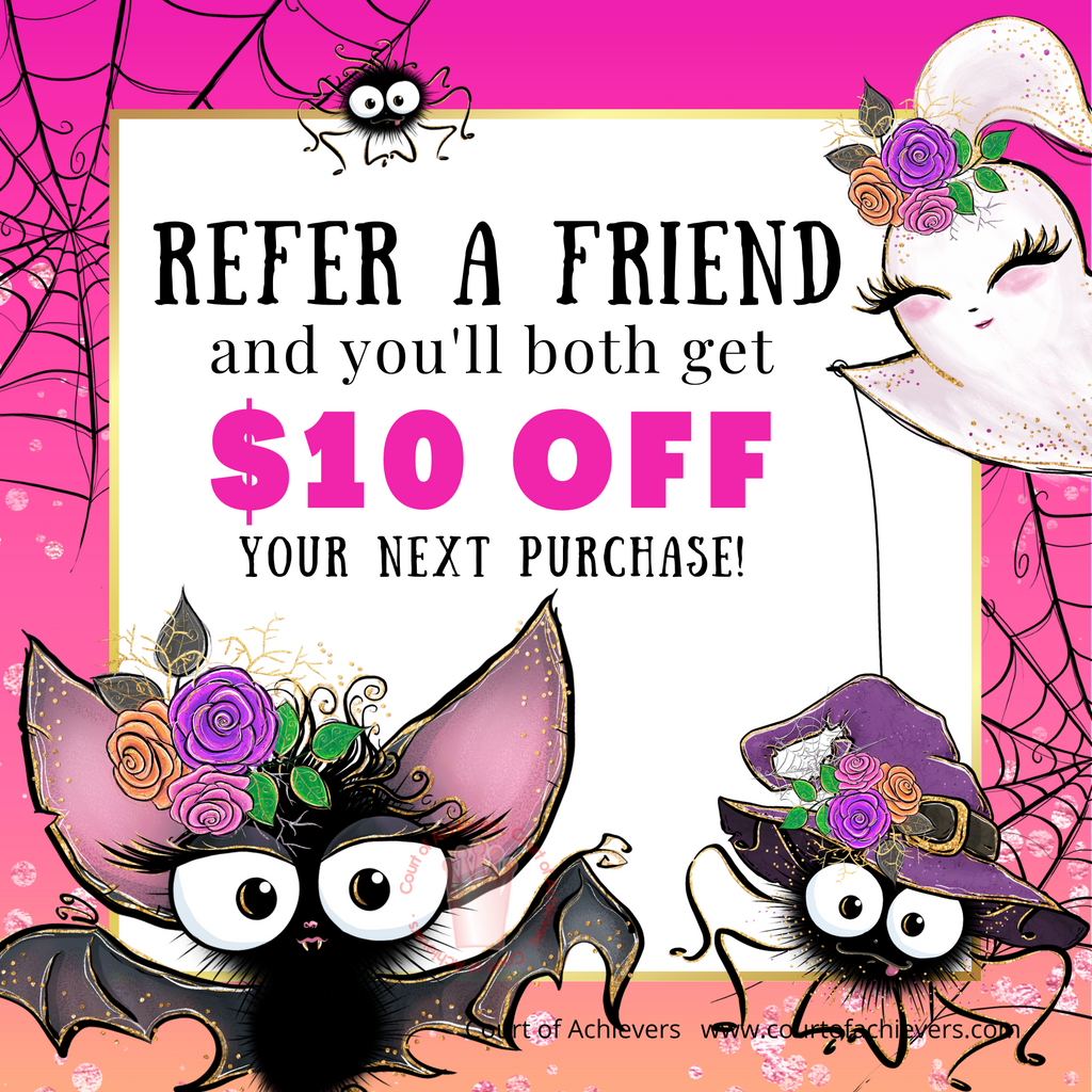 Spooktacular Referral Chat Card