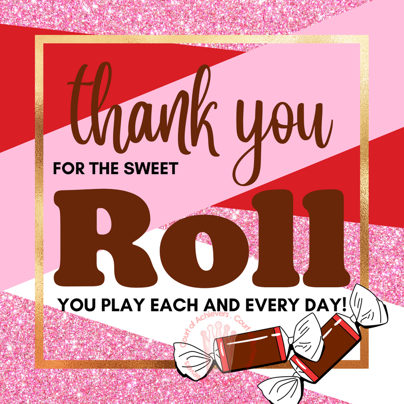 Tootsie Roll Chat Card