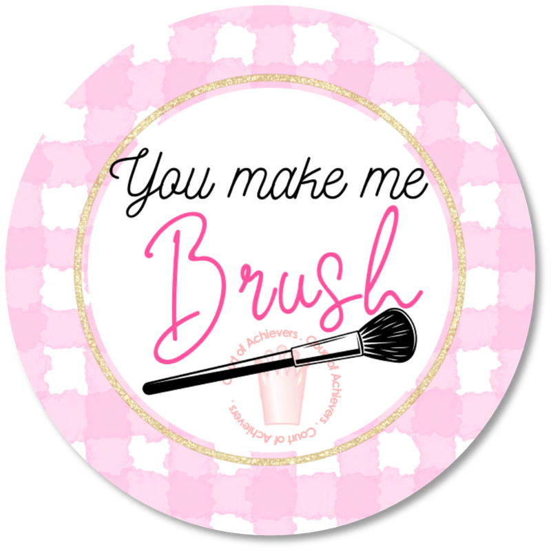 You Make Me Blush Sticker