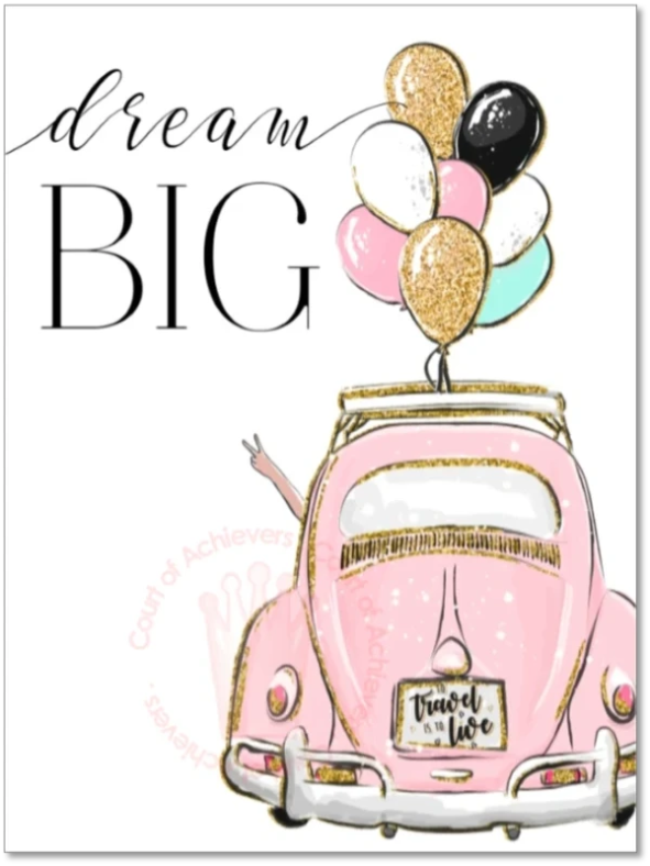 Dream Big Postcard