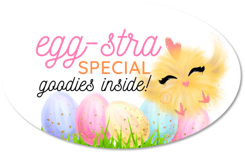 Egg-stra Special Goodies Stickers