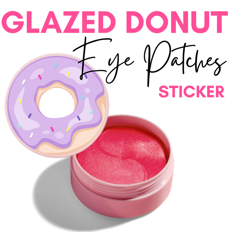 Hydrogel Eye Patch Donut Stickers