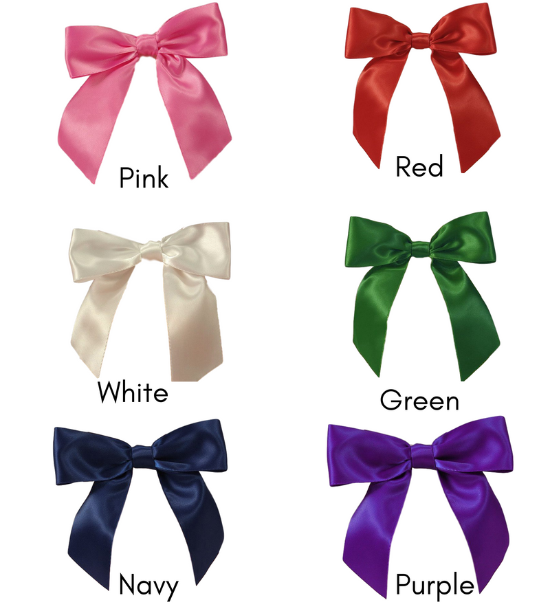 Satin Twist Tie Bows