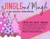 Jingle & Mingle Open House Postcard