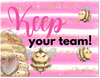 Keep Your Team I3 Postcard